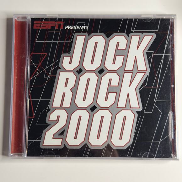 ESPN Presents: Jock Rock 2000 CD (1999 Tommy Boy Music) Sports Rock Compilation - Picture 1 of 7